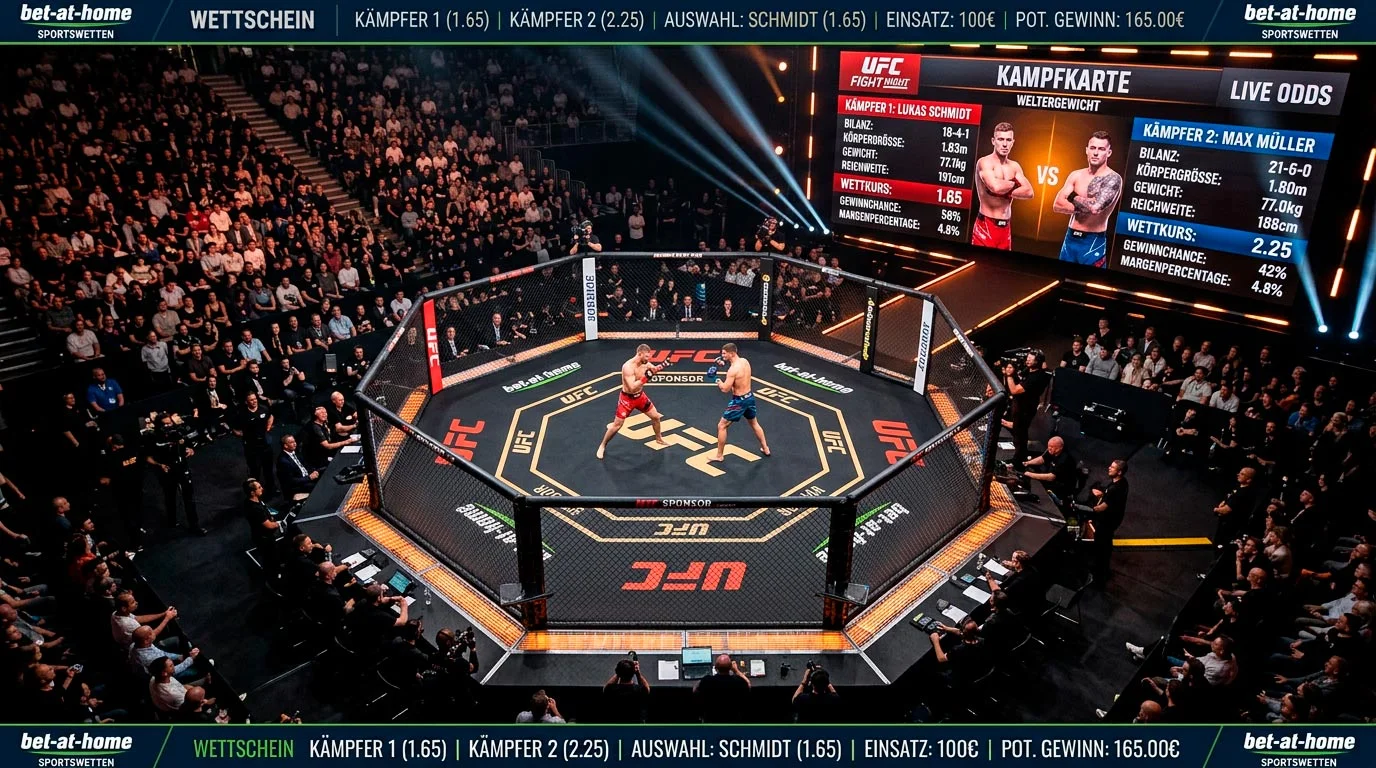 MMA Wettanbieter Vergleich 2026 – Übersicht der besten UFC-Buchmacher für deutsche Sportwetter