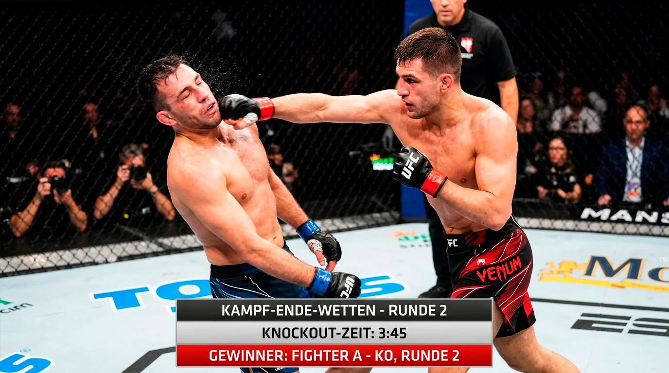 Überblick der Rundenwetten-Typen im UFC: exakte Runde, Inside-Round und Over-Under im Vergleich