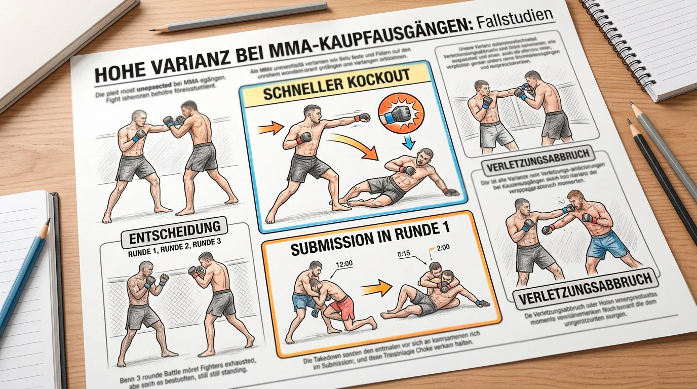 Hohe Varianz im MMA – warum Überraschungen und Upset-Siege häufiger sind als in anderen Kampfsportarten