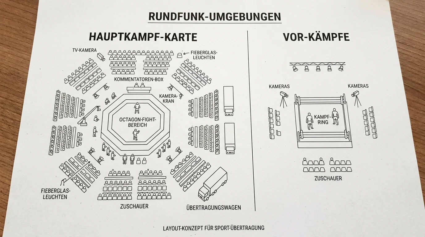 Unterschied zwischen UFC Main Card und Prelims für Wettmärkte und Markttiefe bei MMA-Wetten