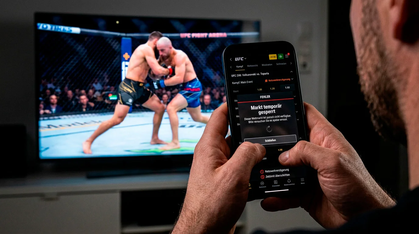 Risiken beim UFC In-Play Betting – strukturelle und psychologische Fallen für MMA-Wetter