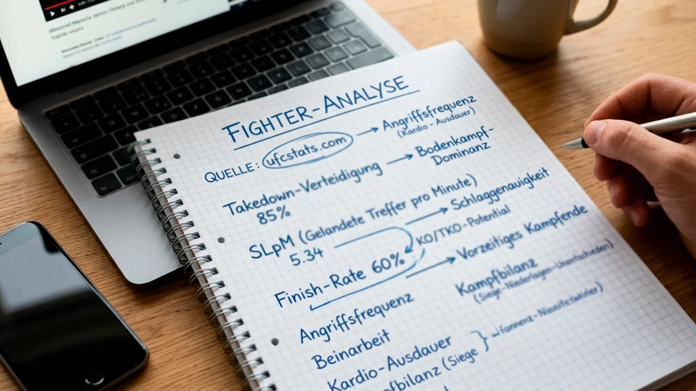 Datenquellen für UFC-Statistiken: ufcstats.com, FightMetric und Tapology im Zuverlässigkeitsvergleich