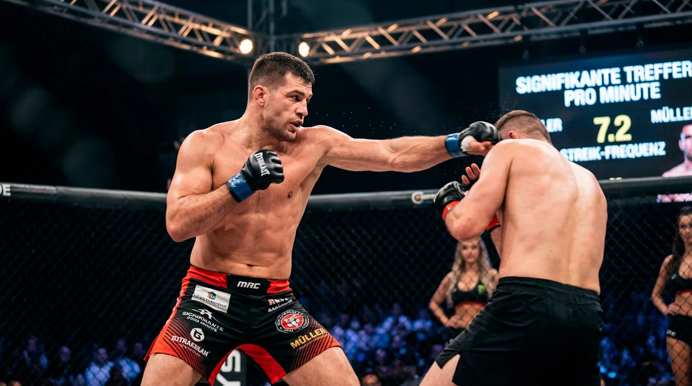 Significant Strikes per Minute als Kernkennzahl für UFC-Striking-Analyse bei Sportwetten