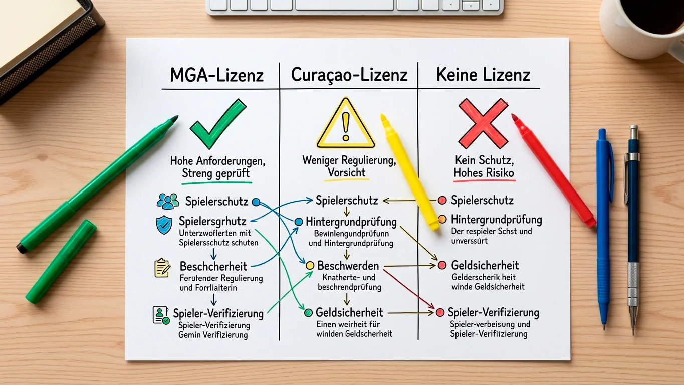 Internationale MMA-Wettanbieter und ihre KYC-Anforderungen nach Lizenztyp im Vergleich
